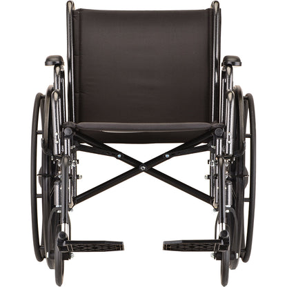 Hammertone Wheelchair - 20" With Detachable Arms & Swing Away Footrest 5200S