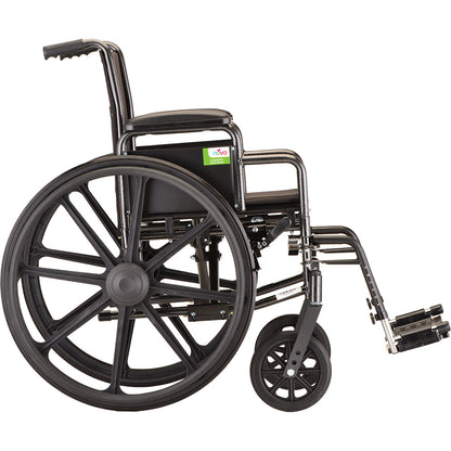 Hammertone Wheelchair - 20" With Detachable Arms & Swing Away Footrest 5200S