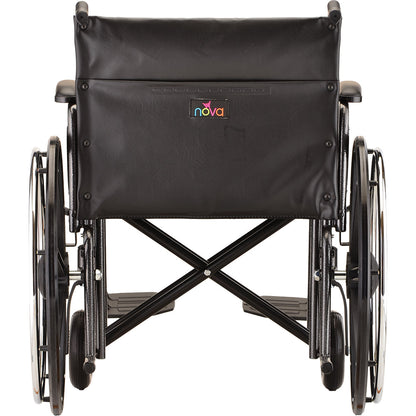 Hammertone Wheelchair - 22" Detachable Arms & Swing Away Footrest 5220S