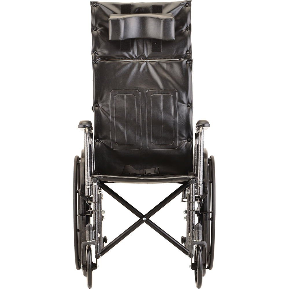 Recliner Wheelchair - 20" With Full Arms & Elevating Leg Rest 6200S