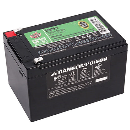 Interstate Battery DCM0012  | Upgrades BATLIQ1013, MBE-BATT1212-F2, MKB-ES12-12, PSB-BATT