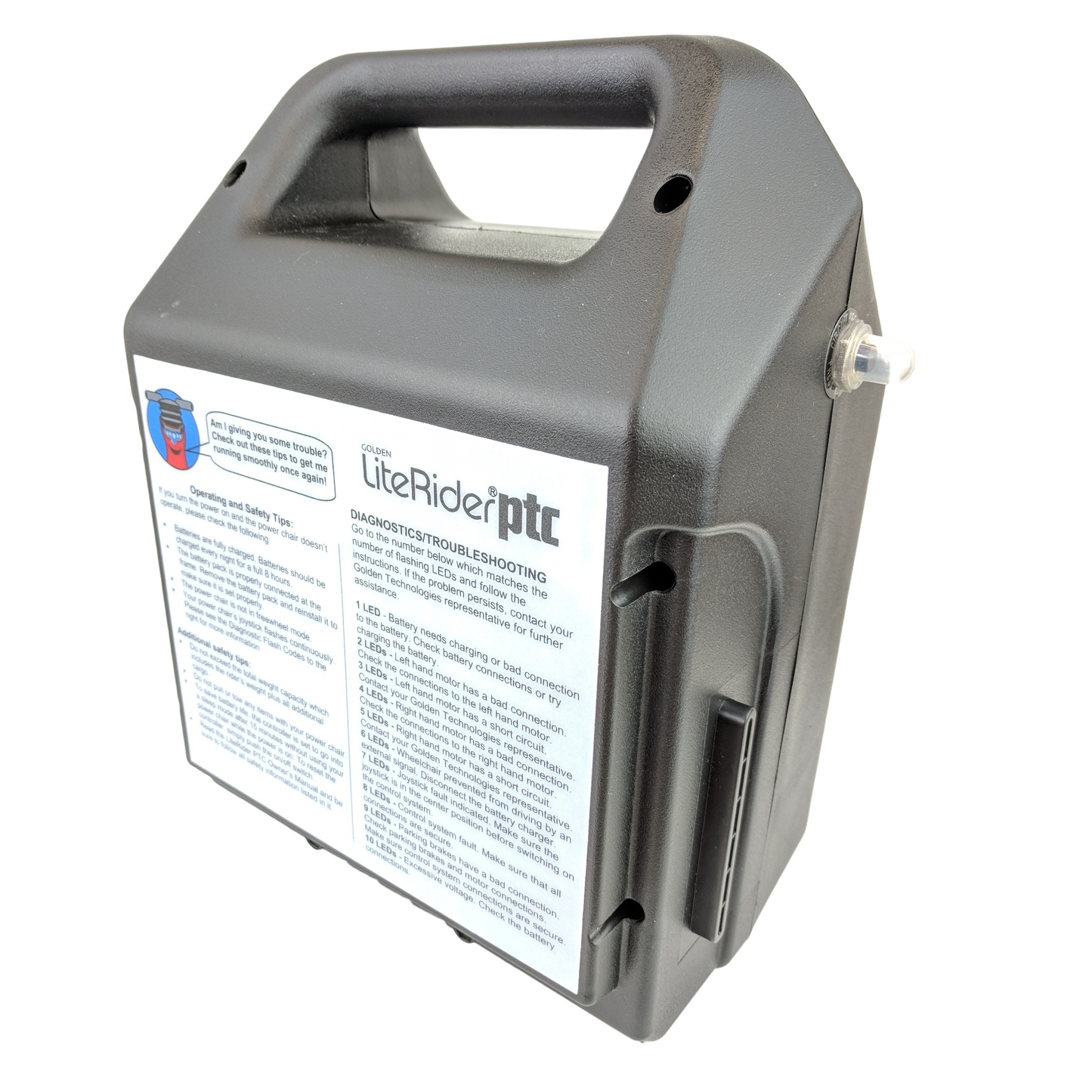 Golden Technologies - Battery Pack - MBE-162B-BB-BLK