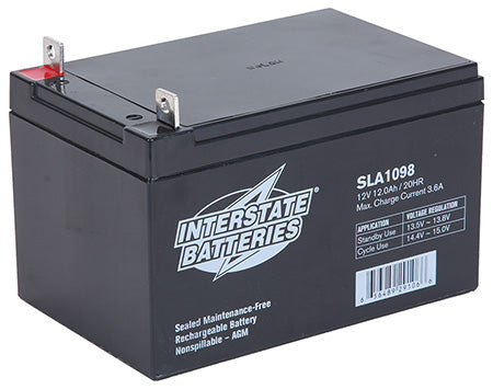 Interstate Battery - SLA1098 - 12 volt 12 amp - Interstate Battery