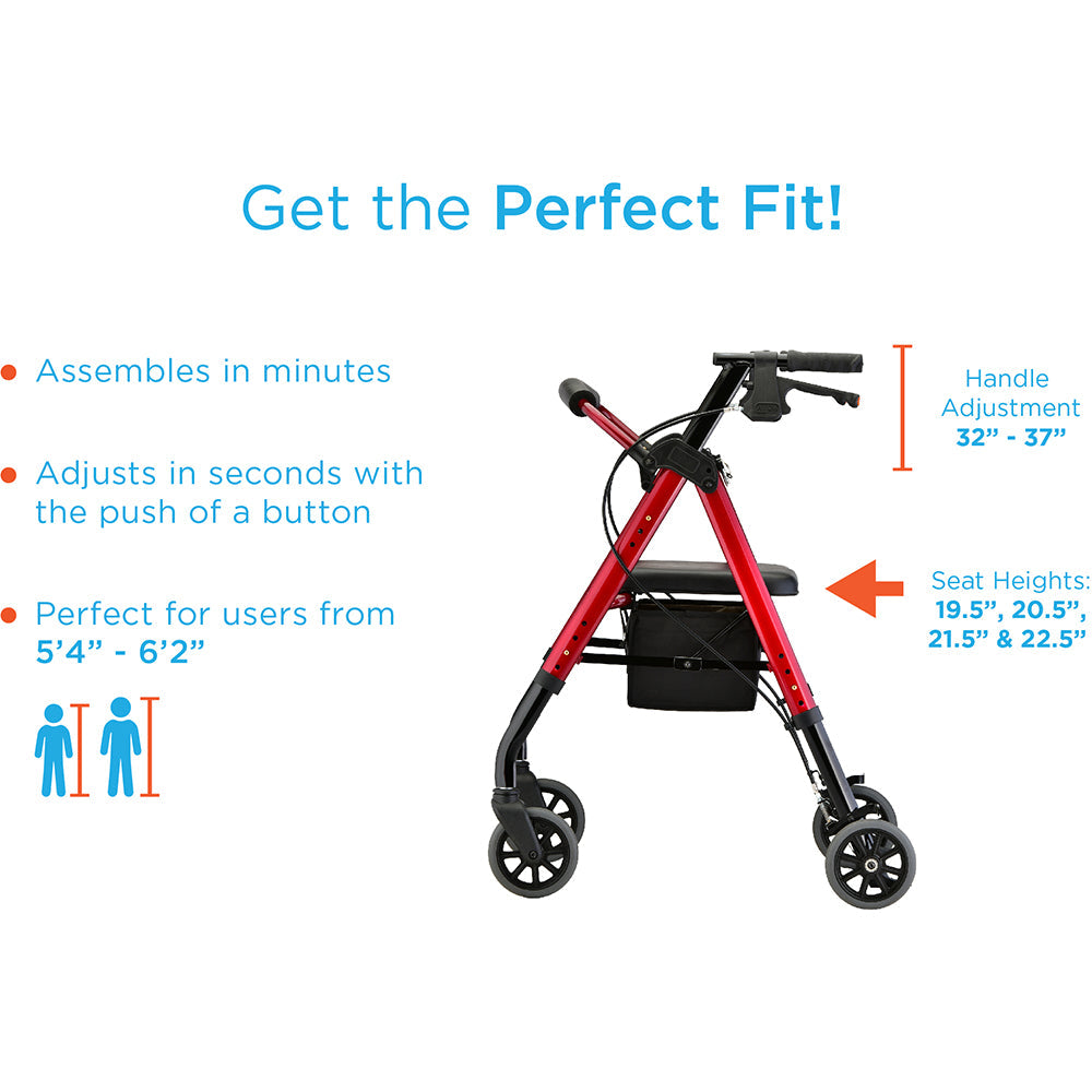 Nova Medical - Star 6 Rollator 4286