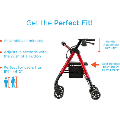 Nova Medical - Star 6 Rollator 4286