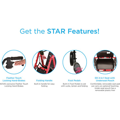 Nova Star 8 DX Rollator 4262