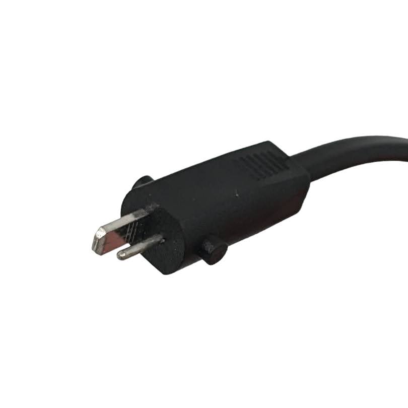 black 2-pin connector
