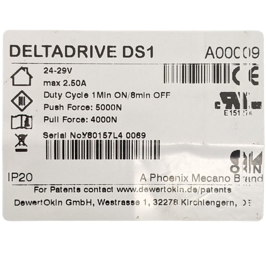 closeup of product label
