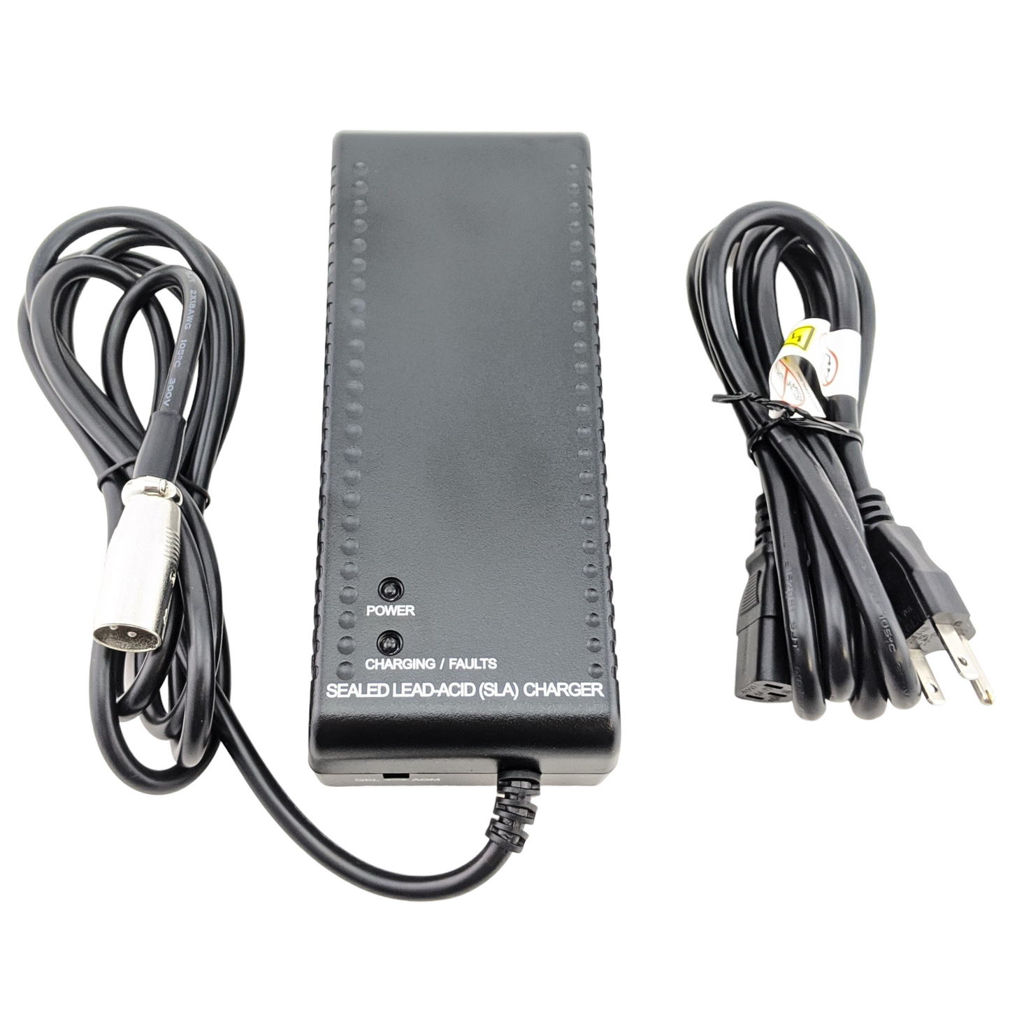 charger with both cables