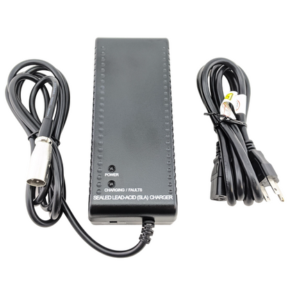 charger with both cables